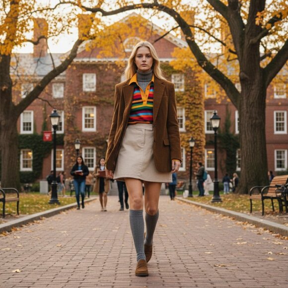 Naf Naf Paris Beige A-Line Mini Skirt - Picture 2 of 13